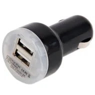 Переходник авто прикур на 2 гнезда USB AV-320 Орбита микс