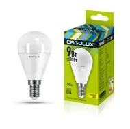 Лампа Ergolux LED-G45-9W-E14-3K
