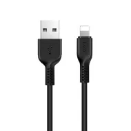 USB-кабель HOCO X20 Flash AM-8pin (Lightning)  3 метра, 2A, ПВХ, чёрный 