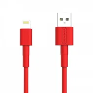 Кабель USB 5А SENDEM M66 Красный (iOS Lighting) 1м