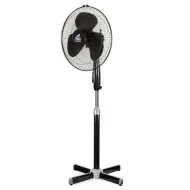 Вентилятор напольный VGF-01 Black, 40 Вт, 3 режима, 90° поворот, черный VKL electric