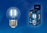Лампа Uniel LED-G45-6W/NW/E27/CL PLS02WH 4000K
