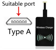 QI адаптер для MicroUSB GM-1
