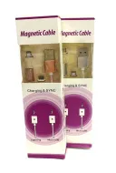 Кабель магнит Iphone+Micro 1M