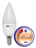 Лампа Jazzway PLED-DIM C37 7w 4000K 540Lm E14
