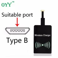 QI адаптер для MicroUSB typeB