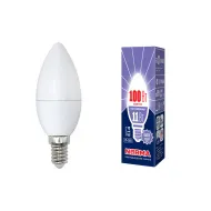 Лампа VOLPE, LED-C37-11W/DW/E14/FR/NR, 6500K