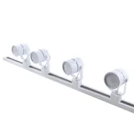 UBL-Q321 GU10/K WHITE SET41 Светильник-прожектор трековый, в составе набора из 4шт, на шинопроводе 1