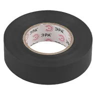 Изолента ПВХ ЭРА 19*20 черная