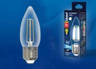 Лампа Uniel LED-C35-13W/4000K/E27/CL 