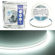 Лента светодиодная, 240SMD(2835)/м 19Вт/м 12V 5000*10*1.22мм 6500К, IP20, LS617 FERON 5м
