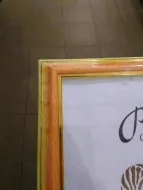 Фоторамка 21х30 пласт. багет 19,4мм (3922) золото