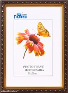 Ф/рамка 15*21 1500C-014D1 черная с золотом