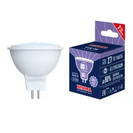 Лампа светод.LED-JCDR-10W/6500K/GU5.3/NR мат. Дневной белый VOLPE