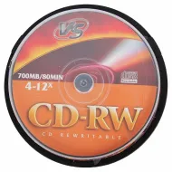 Диск VS CD-RW 10шт (4-12х)