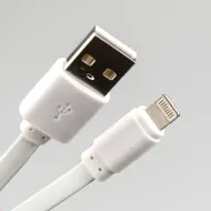 Dialog CI-0310F white - кабель Apple 8pin (M) - USB A (M), длина 1.0 м, белый, в пакете