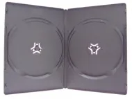 DVD-BOX 9mm Черный (Двойной) глянец