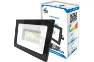 Прожектор LED 50W VLF8-50-6500-B 6500К  6000Lm 220V IP65  черный VKL electric