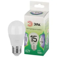 Лампа светод. ЭРА GREEN LINE LED P45-15W-865-E27 шар холод
