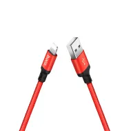 HOCO X14 Черный кабель USB 2A (iOS Lighting) 2м