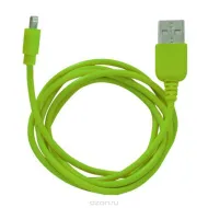 Кабель Ligthtning to USB Rainbow L Green, 1 м., для iphone 5\6\7