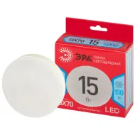 Лампа светод. ЭРА RED LINE LED GX-15W-840-GX70