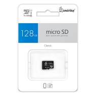 Карта памяти micro SDXC  Smartbuy 128GB Class 10 UHS-1 б/ад