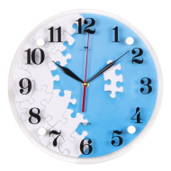 Часы 3030-021 стекло "Пазл"