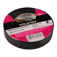 Изолента Volsten V02-7B-13x15-20 (черная)