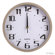 Часы 381-24 диаметр 30см, корпус серый