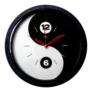 Часы 3024-132 корпус чёрный "Инь-Янь"