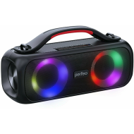 Perfeo Bluetooth-колонка "EYE-S" 16W, MP3 USB, AUX, FM, VA, HF, TWS черная