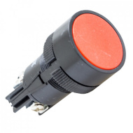 Кнопка SB-7 "Стоп" красная 1р d22мм/240В ИЭК (1/10/500)