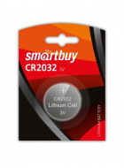 Эл. питания Smartbuy CR2032/1B (12/720) (SBBL-2032-1B)
