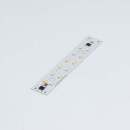 Светодиодная линейка 2835, 2х6 led, 220V, 5W, 120mm (белый 6000K)