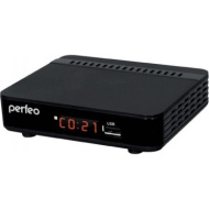 Perfeo DVB-T2 приставка для цифрового TV, HDMI, внутр. блок питания, пульт ДУ (PF-120-3)