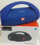 Колонка JBL мини Booms Box+Bluetooth+USB+радио+4 динамика+аккумулятор+Power Bank, красный