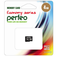 Карта памяти Micro-SD 32GB Perfeo Class10 economy series б/а