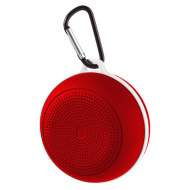 Perfeo Bluetooth-колонка "SPOT" FM, MP3 microSD, AUX, мощность 3Вт, 500mAh, красная PF_5214