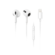 Внутриканальная гарнитура i-ONE 8pin, SUPER QUALITY, белая (SBH-102K)/50