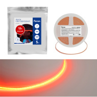 Лента светодиодная 400SMD(2110)/ 7Вт/м 12V 5000*3*1.8мм красный, IP20, 5m, LS630 FERON