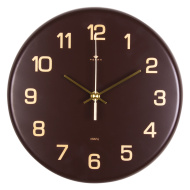 Часы 2626-003 корпус коричневый из металла "Классика"