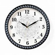 Часы П1-6712/7-103 Классика белая с узором