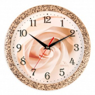 Часы П1-1492/7-155 Бежевая роза