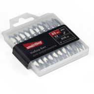 Бита для шуруповерта, PH1, сталь S2, двусторон.,фиксат.,Smartbuy tools(SBT-SCBS-10P3)