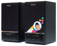 Акуст колонки AD-06 Dialog RMS 2*12W черн