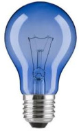 Лампа General Electric 25A1/B/E27 (91163)синяя