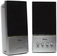 Акуст колонки AM-13S Dialog 2*8W RMS сер.
