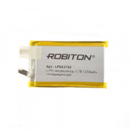 Аккумулятор ROBITON LP503759UN 3.7В 1250мАч без защиты PK1