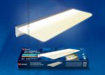 ULE-H01-6.6W/WW IP20 SILVER картон Стекл.полка со светодиод. подсвет.Теплый белый свет Uniel 